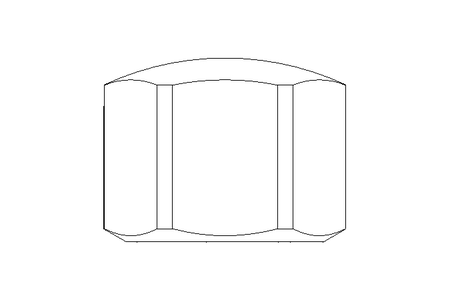 Ecrou borgne hexagonal M12 A2 DIN917