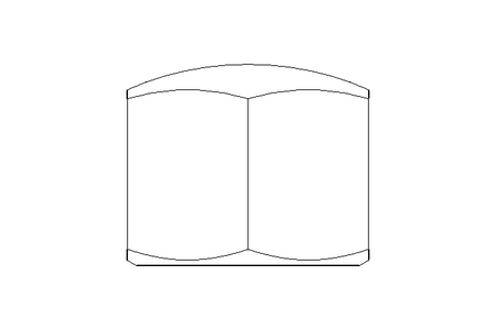 Ecrou borgne hexagonal M16 A2 DIN917