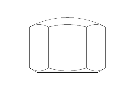 Ecrou borgne hexagonal M16 A2 DIN917