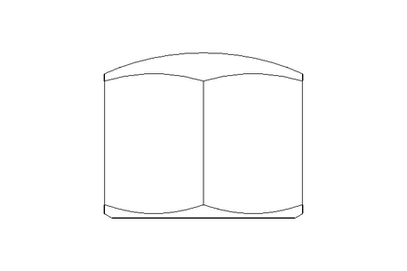 Ecrou borgne hexagonal M16 A2 DIN917