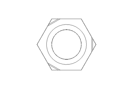 Hexagon weld nut M16 A2 DIN929