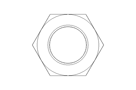 Hexagon nut M16x1.5 A2 DIN934