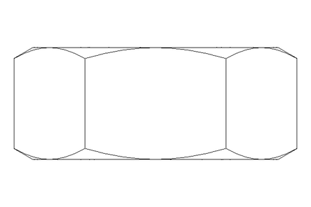 Tuerca hexagonal M4 A4 DIN934