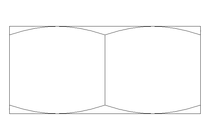 Tuerca hexagonal M4 A4 DIN934