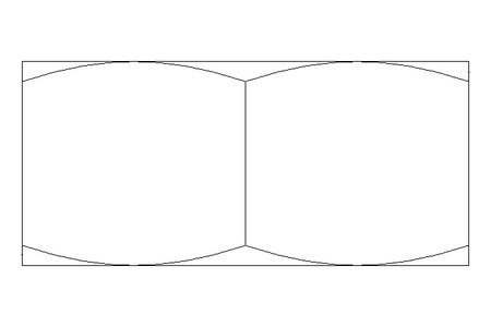 Écrou hexagonal M4 A4 DIN934