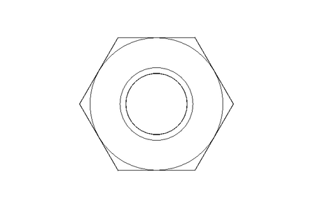 Hexagon nut M4 A4 DIN934