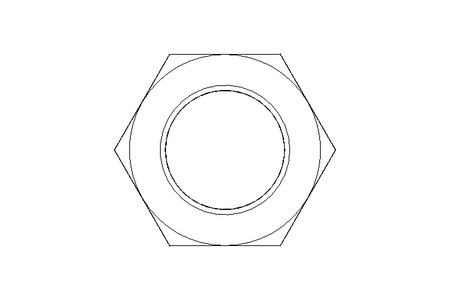 Tuerca hexagonal M24x1,5 A4 DIN934