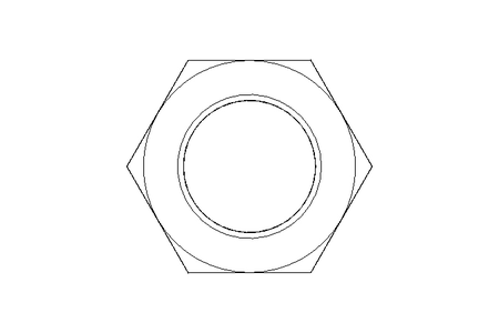 Écrou hexagonal M24x1,5 A4 DIN934