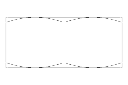 Hexagon nut M3 St-Zn DIN934