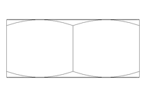 Hexagon nut M3 St-Zn DIN934