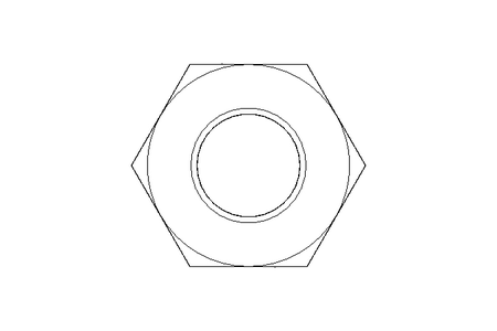 Écrou hexagonal M8 1.4571 DIN934