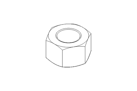 Dado esagonale M12x1,5 St-Zn DIN934