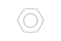 Tuerca hexagonal M18 A2 DIN934