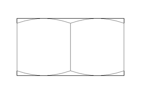 Écrou hexagonal M20 A2 DIN934