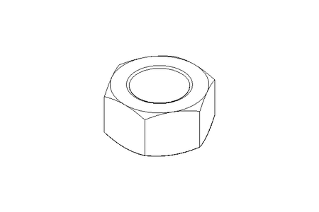 Tuerca hexagonal M20x1,5 St-Zn DIN934