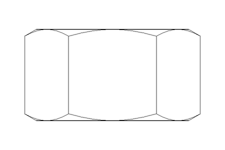 Hexagon nut LH M12 St-Zn DIN934