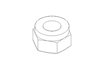 Шестигранная гайка M8x1 St-Zn DIN985