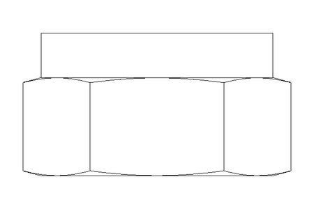 Dado esagonale M8x1 St-Zn DIN985