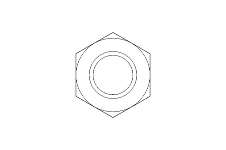 Tuerca hexagonal M12 A2 DIN985