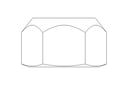 Hexagon nut M16x1.5 St-Zn DIN980