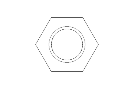 Hexagon nut M20 St-Zn DIN985