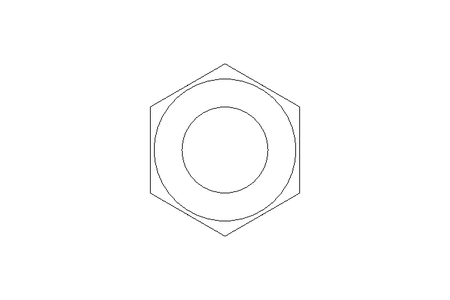 Hexagon nut M24x2 A2 DIN985