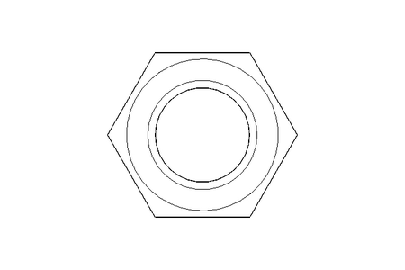 Ecrou borgne hexagonal M16 A2 DIN1587