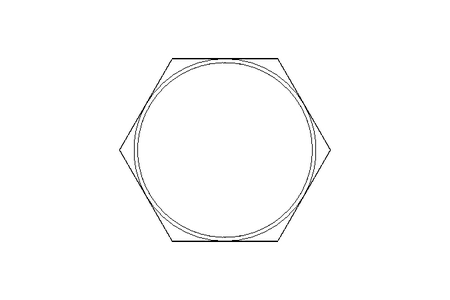 Ecrou borgne hexagonal M16 A2 DIN1587