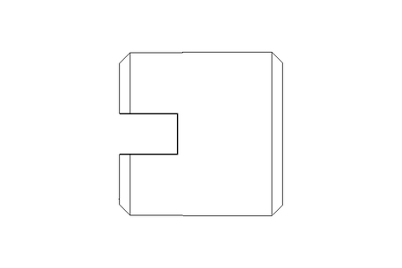 Gewindebuchse M10x14 St-Zn