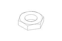 Lock nut P4 G1/4" GJM-Zn EN10242