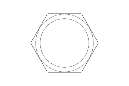 Lock nut M20x1.5 ST