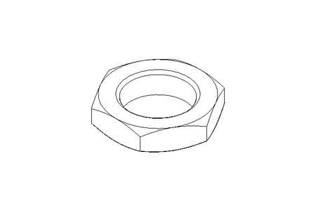 Hexagon nut M12x1 A2