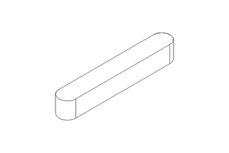 Clavette DIN6885-1 A 20x3x3 1.4571