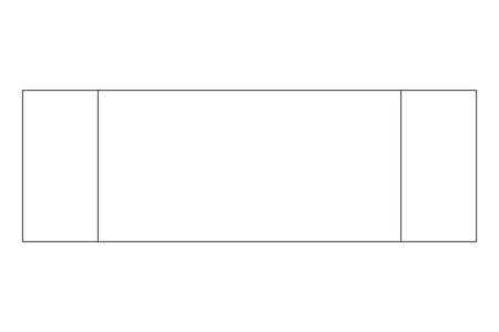 Passfeder DIN6885-1 A 12x4x4 1.4571