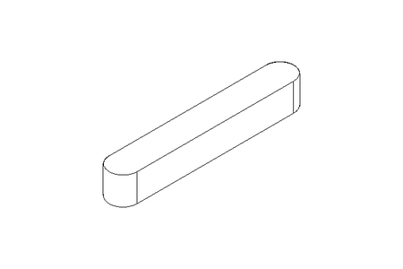 Linguetta di aggiustamen. DIN6885-1 A 40