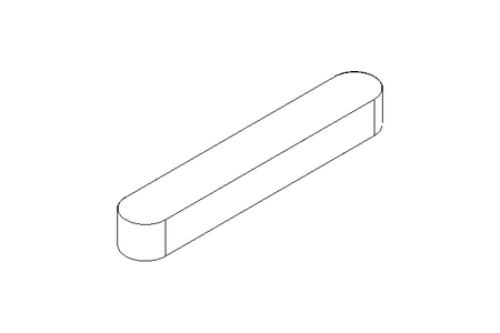 Linguetta di aggiustamen. DIN6885-1 A 63