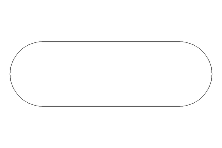 Passfeder DIN6885-1 A 50x16x10 1.0503+CR