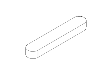 Clavette DIN6885-1 A 100x18x11 1.4571