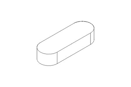 Linguetta di aggiustamen. DIN6885-1 A 60