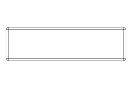 Linguetta di aggiustamen. DIN6885-1 B 25