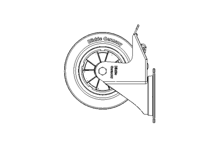 Rodízio articulado 200x50 205kg