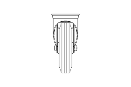 Rodízio articulado 200x50 205kg