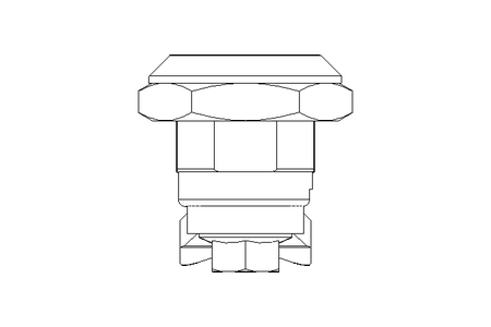 Drehriegel mit Zunge H20