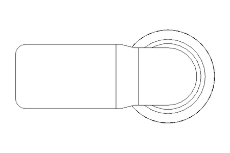 Drehriegel R. mit H-Zunge A 22