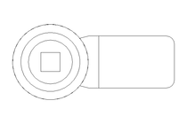 Drehriegel R. mit H-Zunge A 22