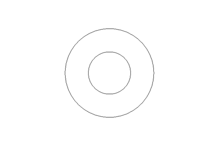 Unterlegscheibe 4,3x9x0,8 A4 DIN125