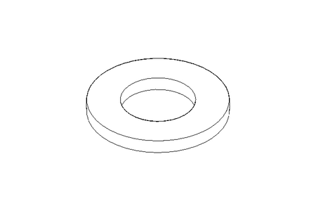 Washer 5.3x10x1 A4 DIN125