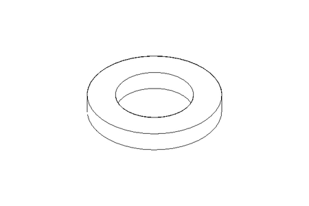 Rondella piana 6,4x11x1,6 1.4301 DIN433