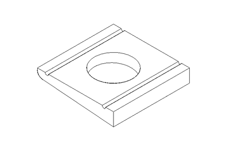 Washer for U-beam 11 St-Zn DIN434