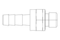 Gewindetülle G 1/8" DN 6 1.4401